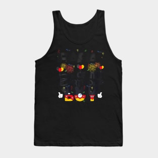 Papa Of The Birthday Boy Mouse Family Matching Tank Top